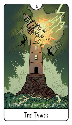 Башня — This Might Hurt Tarot