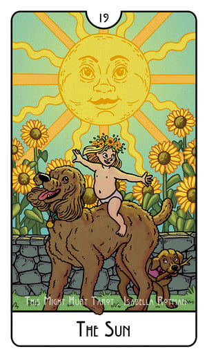 Солнце — This Might Hurt Tarot