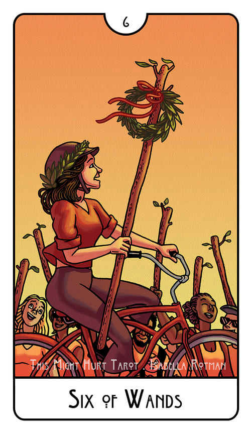 Шестёрка жезлов — This Might Hurt Tarot