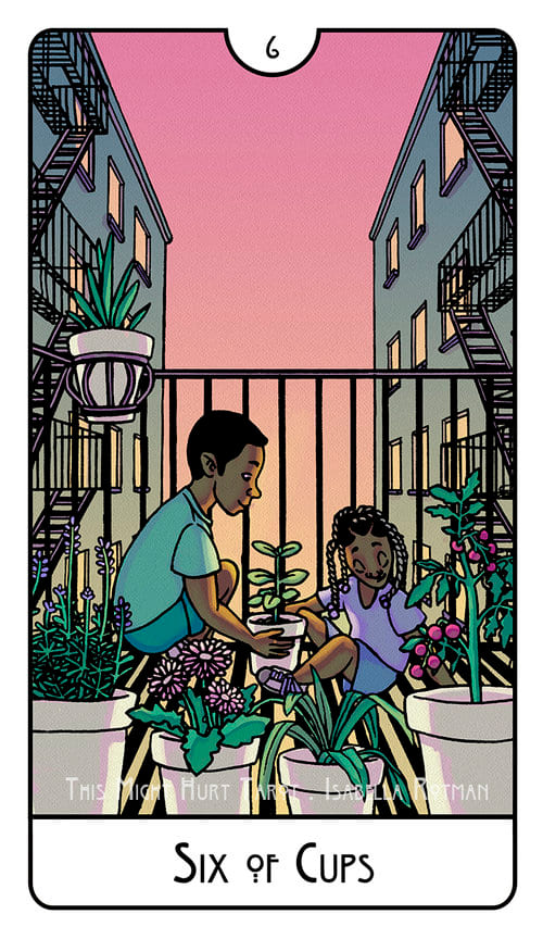 Шестёрка чаш