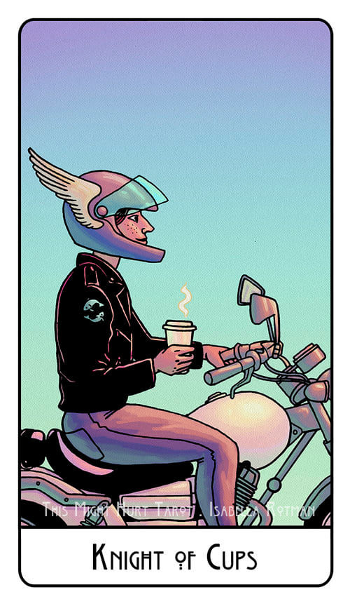 Рыцарь чаш — This Might Hurt Tarot