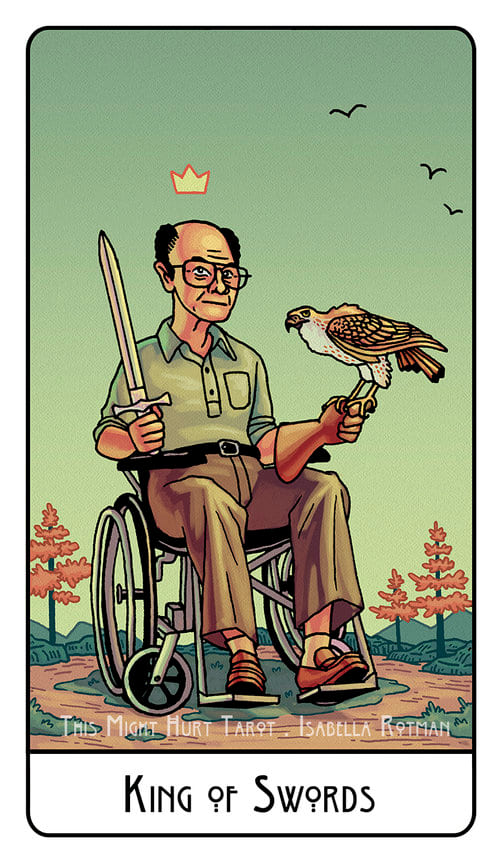 Король мечей — This Might Hurt Tarot