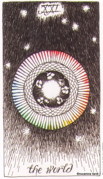 Мир — Дикое Неизвестное Таро