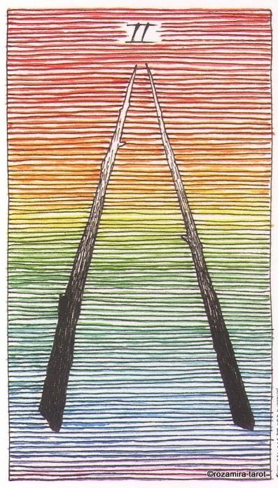 Двойка жезлов