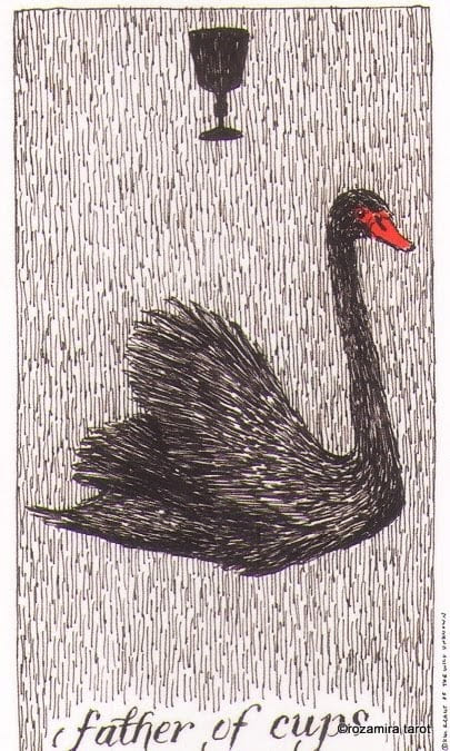 Король чаш — Дикое Неизвестное Таро