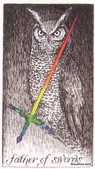 Король мечей — Дикое Неизвестное Таро