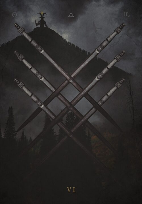 Шестёрка жезлов — Шаббат Таро