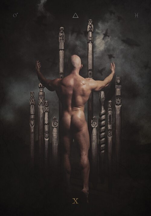 Десятка жезлов — Шаббат Таро