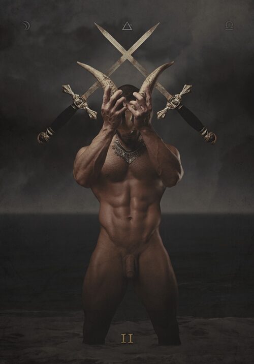 Двойка мечей — Шаббат Таро