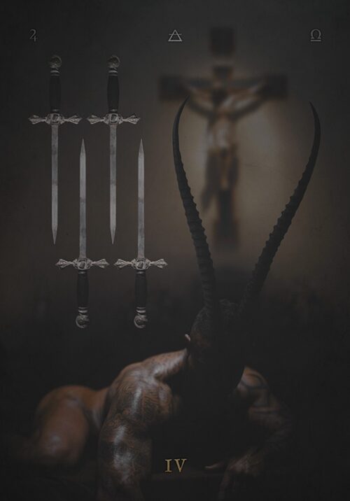 Четверка мечей — Шаббат Таро