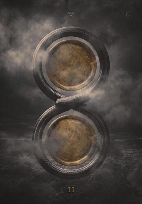 Двойка пентаклей — Шаббат Таро