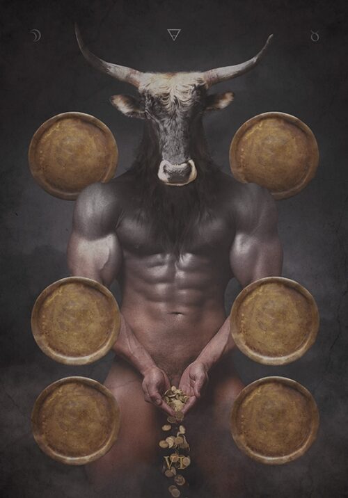 Шестёрка пентаклей — Шаббат Таро