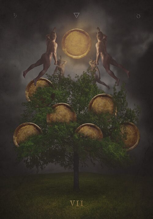 Семёрка пентаклей — Шаббат Таро