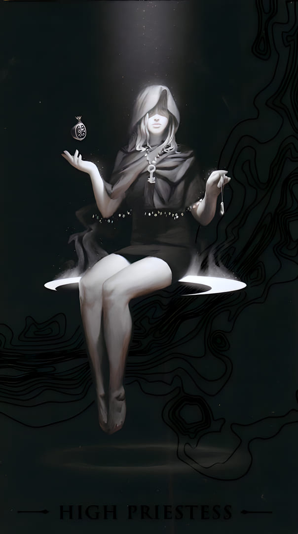 Верховная жрица — Настоящее Черное Таро