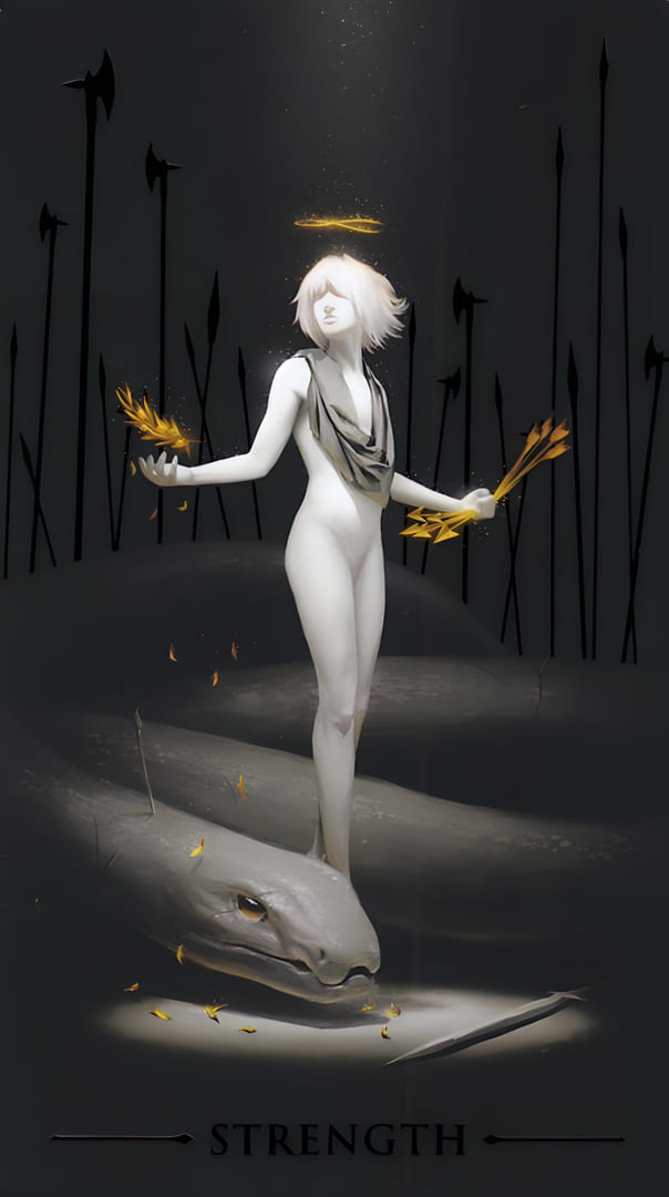 Сила — Настоящее Черное Таро