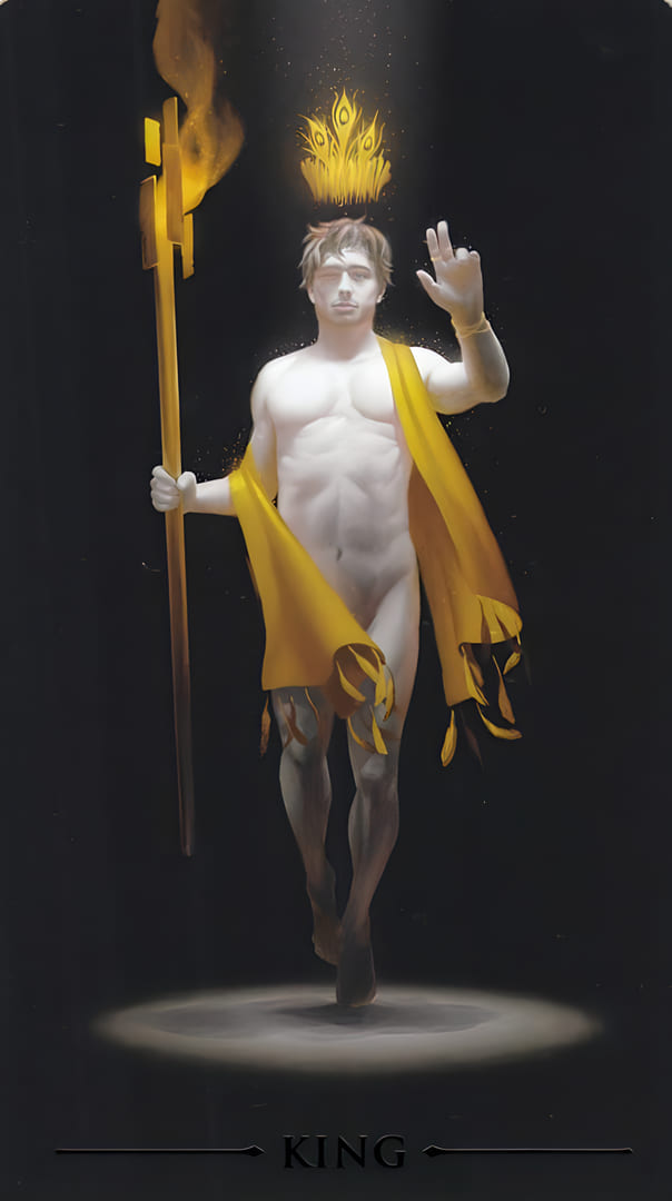 Король жезлов — Настоящее Черное Таро