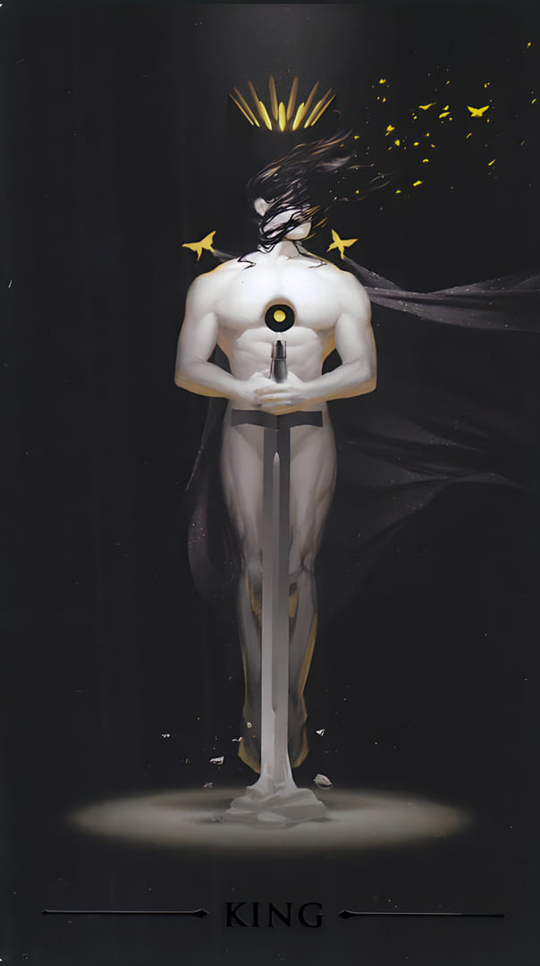 Король мечей — Настоящее Черное Таро