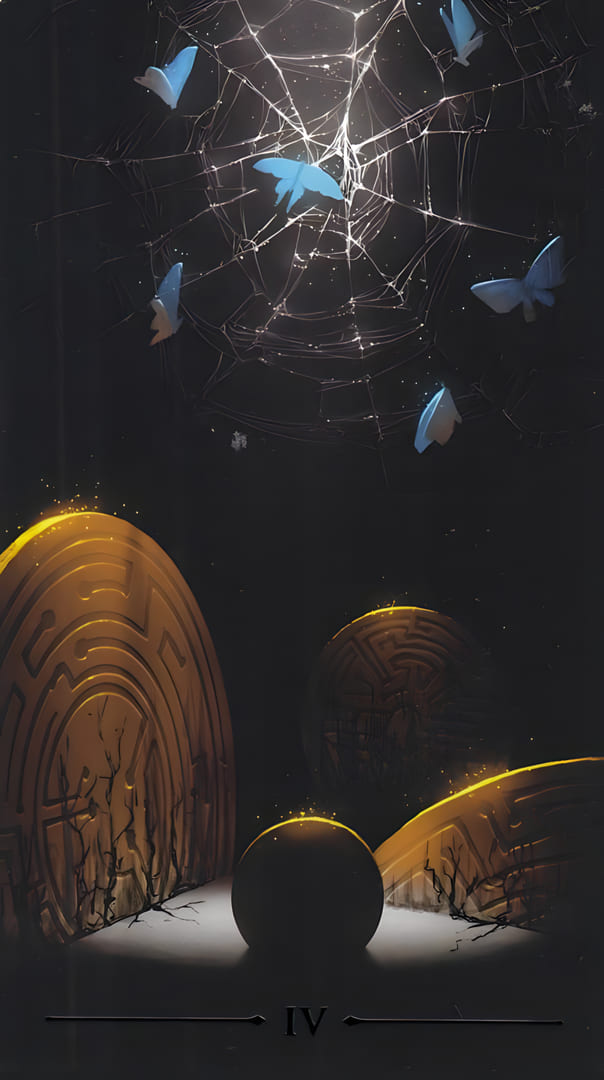 Четверка пентаклей