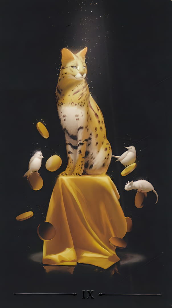 Девятка пентаклей