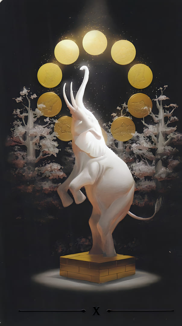 Десятка пентаклей