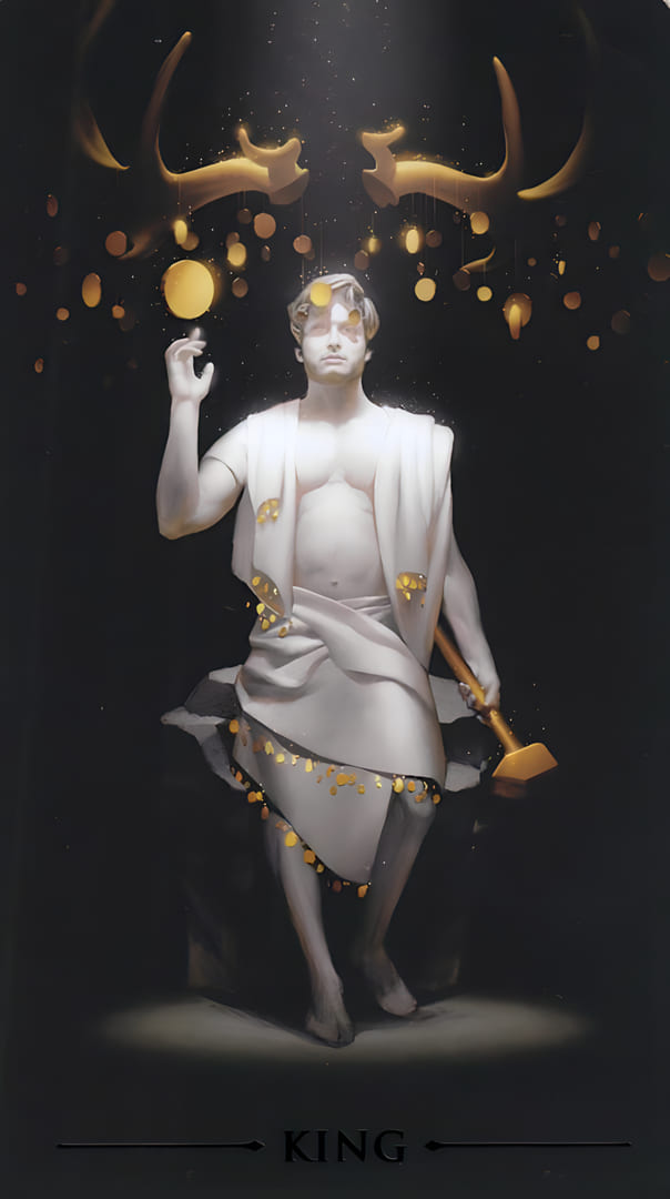 Король пентаклей — Настоящее Черное Таро