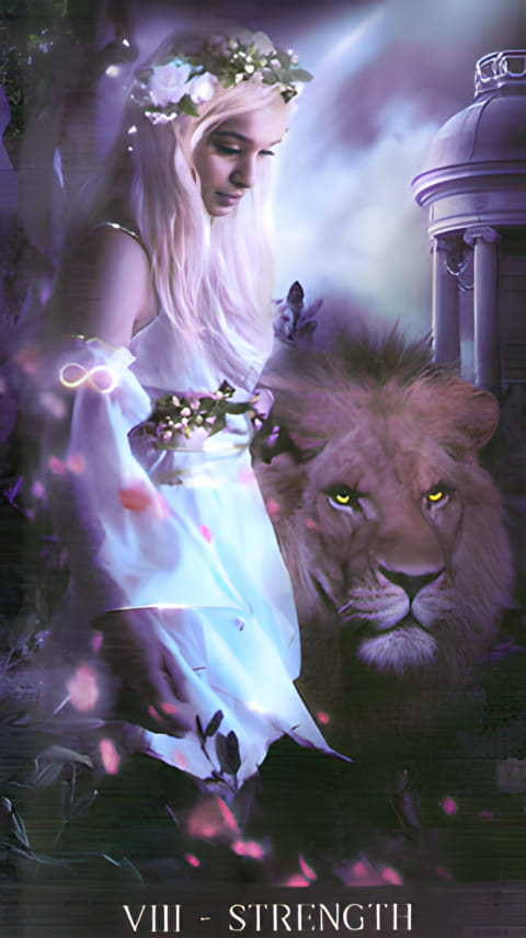 Сила — Таро Ночи