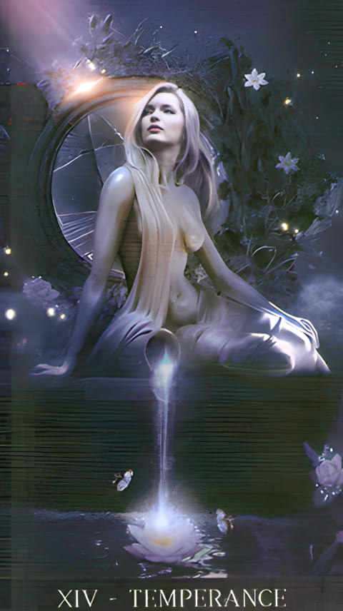 Умеренность — Таро Ночи