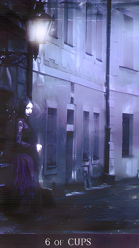 Шестёрка чаш — Таро Ночи