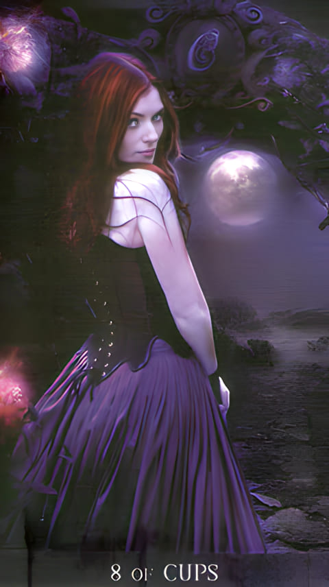 Восьмёрка чаш — Таро Ночи