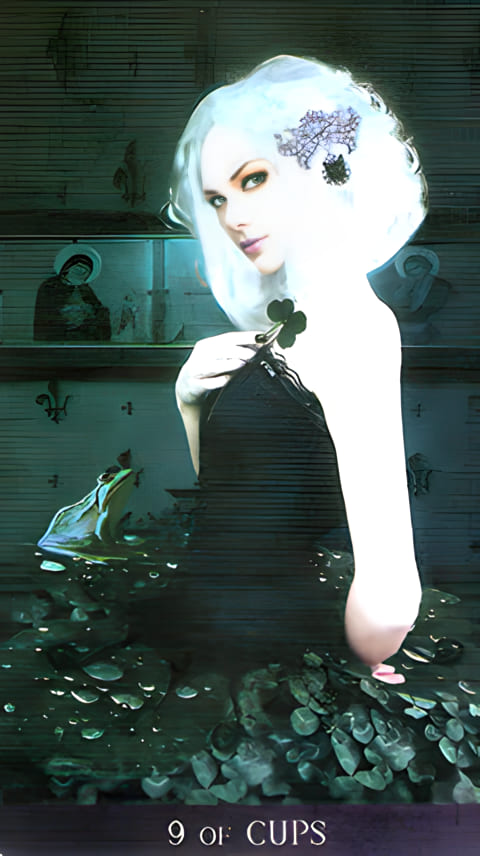 Девятка чаш — Таро Ночи