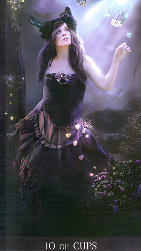 Десятка чаш — Таро Ночи