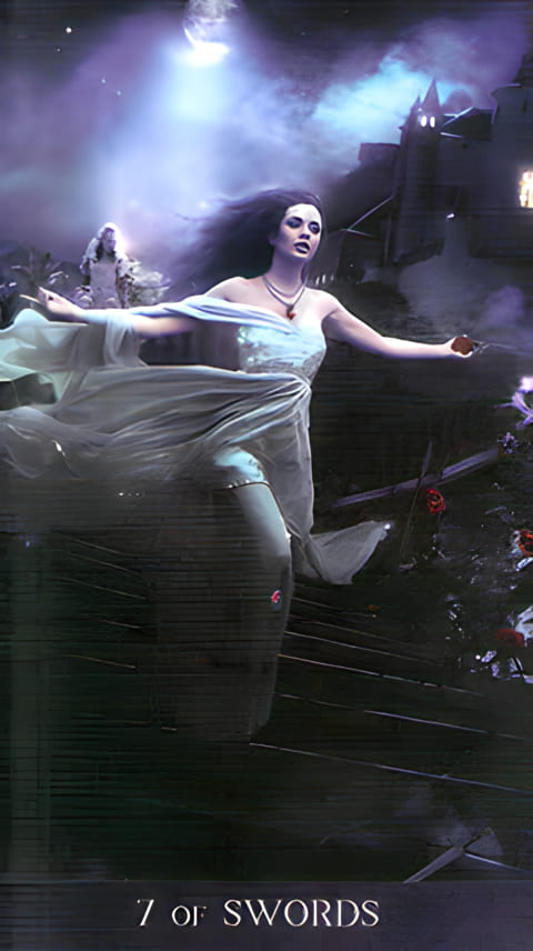 Семёрка мечей — Таро Ночи