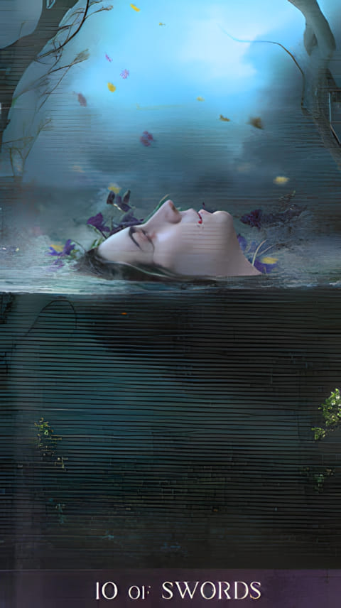 Десятка мечей — Таро Ночи