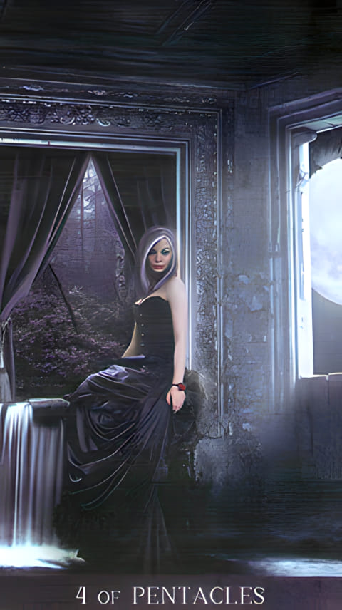 Четверка пентаклей