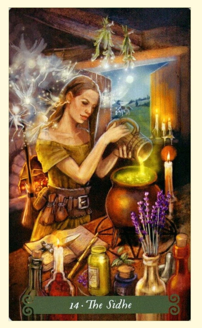 Умеренность — Таро Зелёной Ведьмы