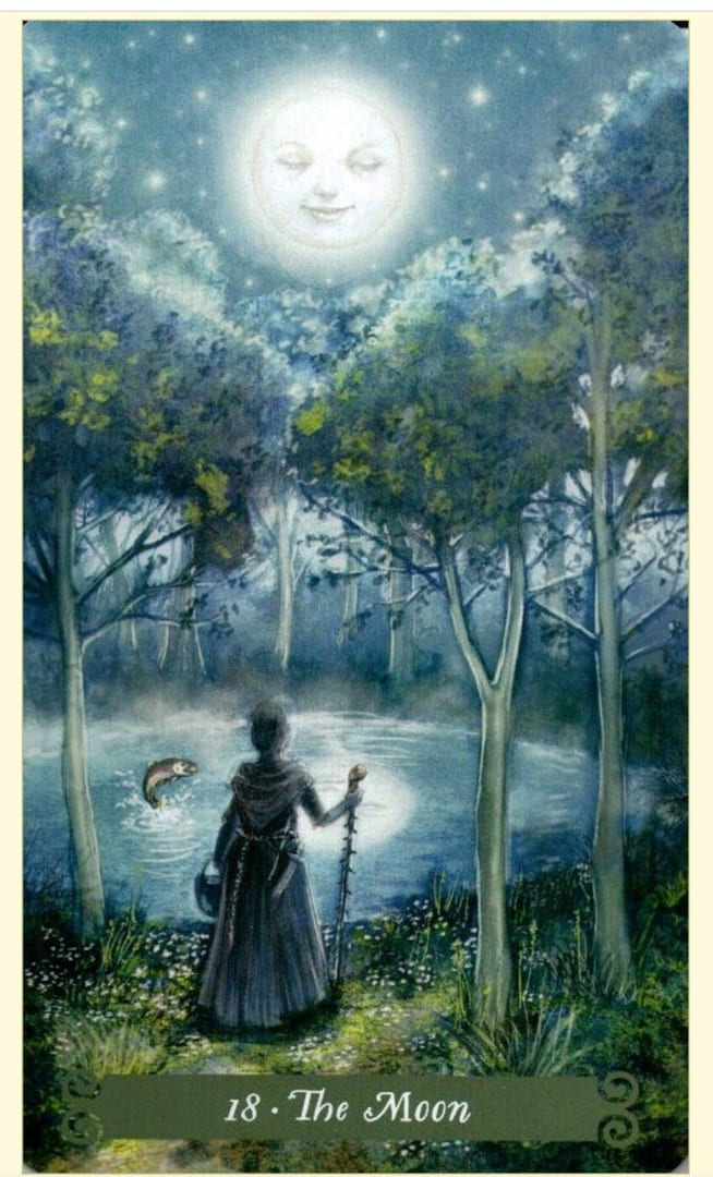 Луна — Таро Зелёной Ведьмы