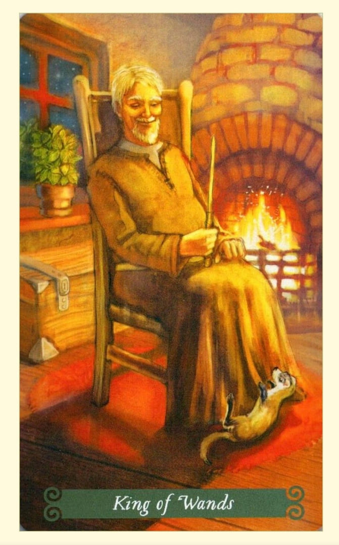 Король жезлов — Таро Зелёной Ведьмы