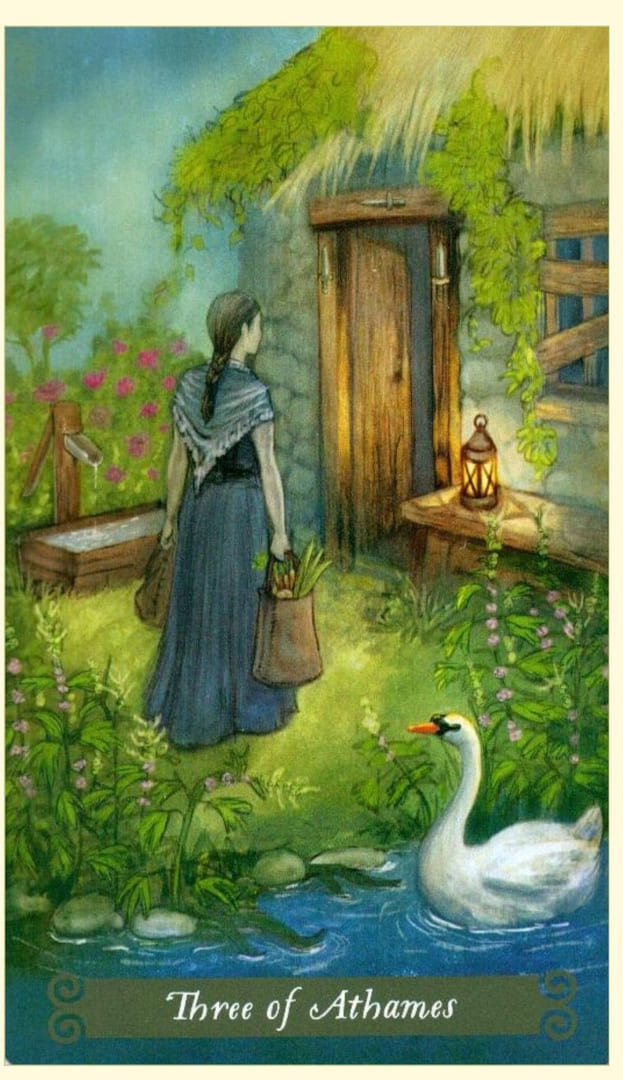 Тройка мечей — Таро Зелёной Ведьмы