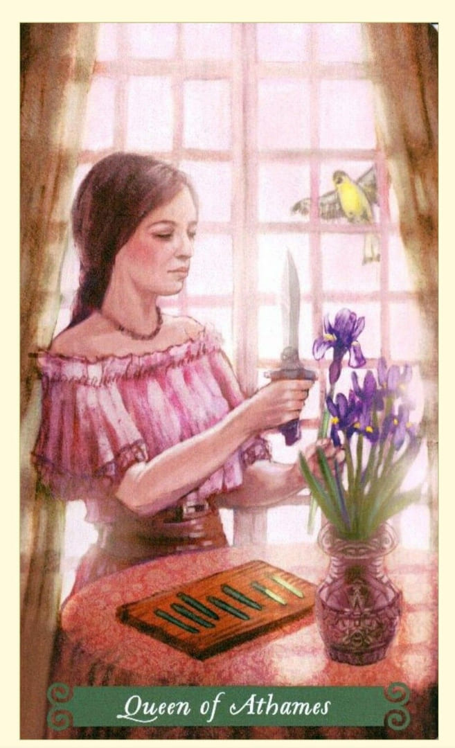 Королева мечей — Таро Зелёной Ведьмы