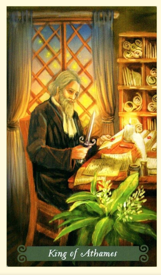 Король мечей — Таро Зелёной Ведьмы