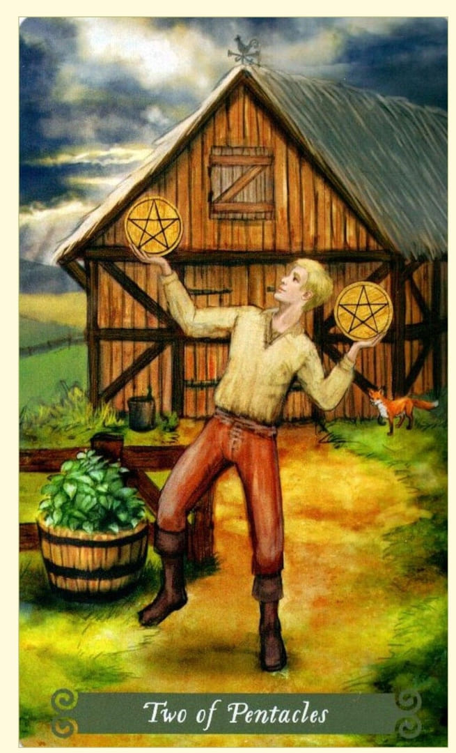 Двойка пентаклей