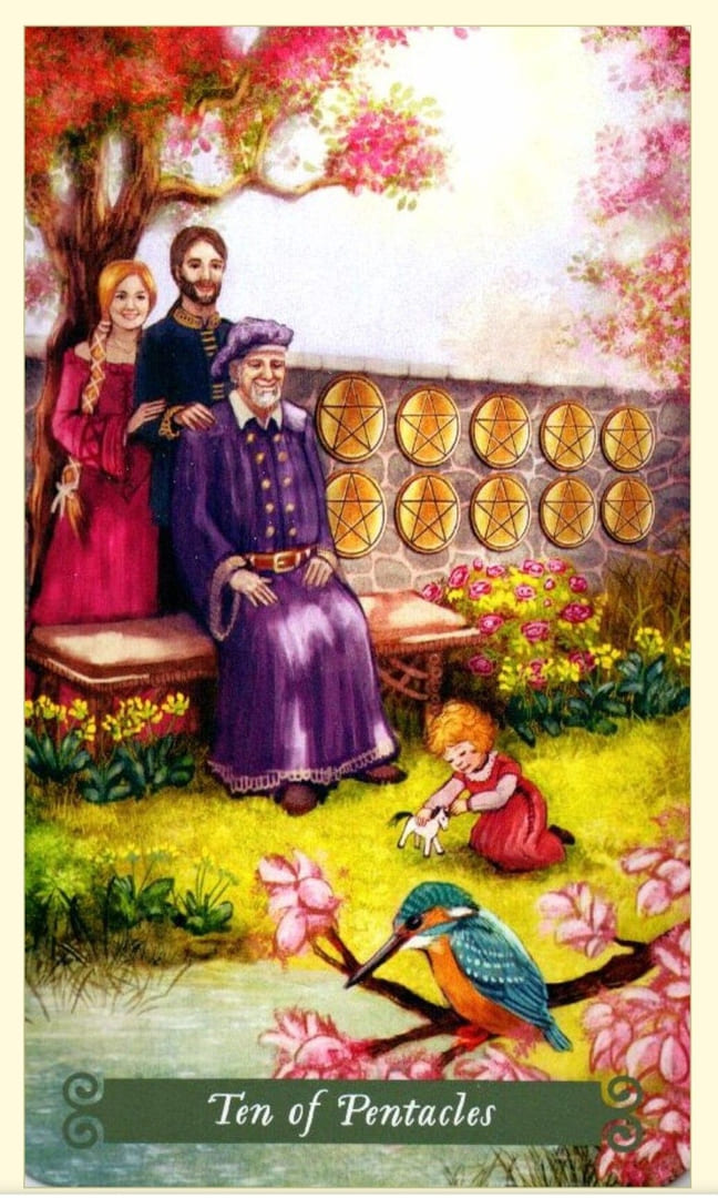 Десятка пентаклей