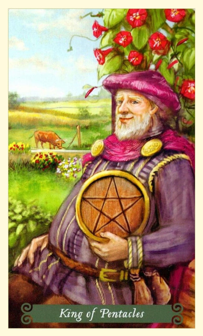 Король пентаклей — Таро Зелёной Ведьмы