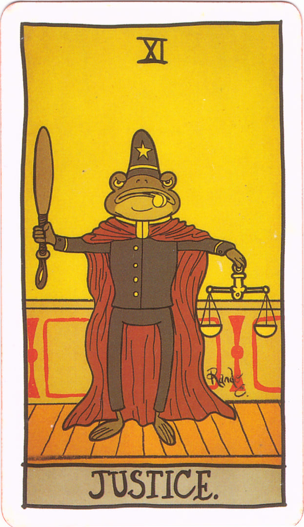 Справедливость — Tarot of the Unknown