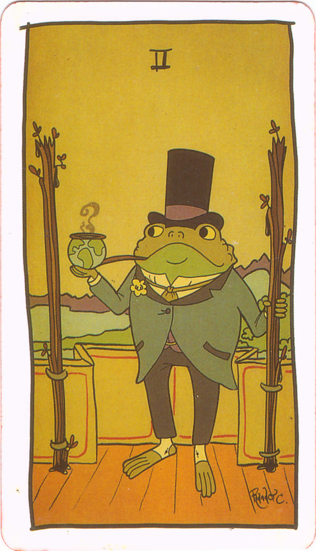 Двойка жезлов — Tarot of the Unknown