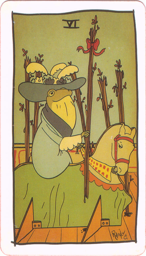 Шестёрка жезлов — Tarot of the Unknown