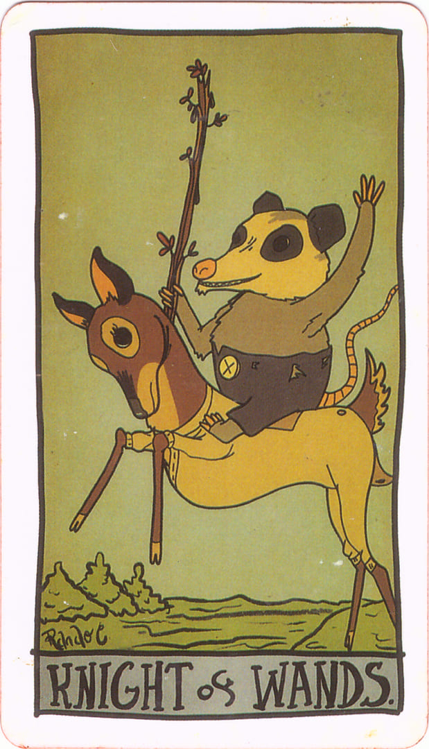 Рыцарь жезлов — Tarot of the Unknown