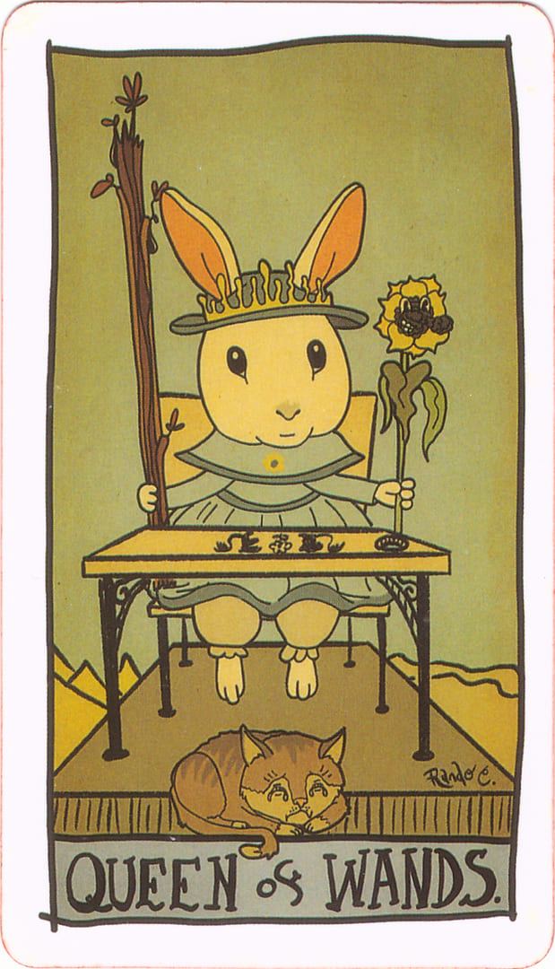 Королева жезлов — Tarot of the Unknown