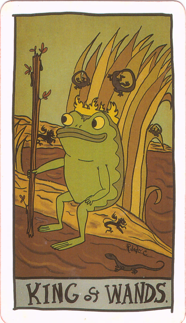 Король жезлов — Tarot of the Unknown