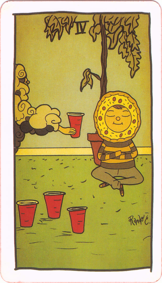 Четверка чаш — Tarot of the Unknown